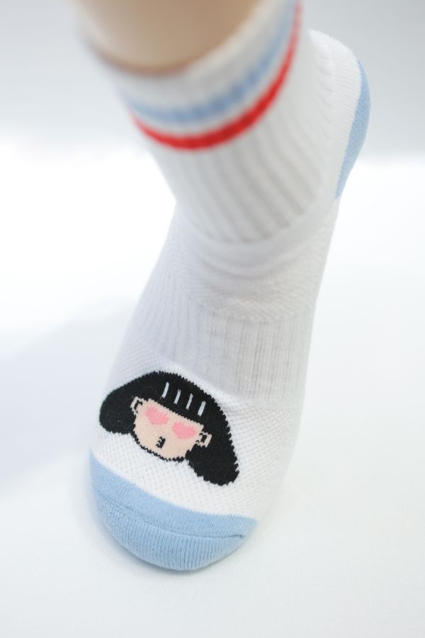 POKO ポコ大王 『恋』 SOCKS 襪子 / (白) POKO ポコ大王 『恋』 SOCKS 襪子 / (白)