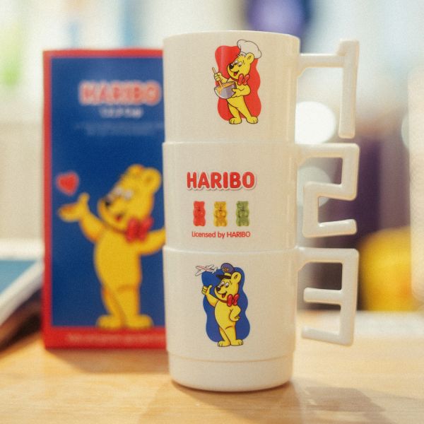 HARIBO 小熊軟糖堆疊杯 HARIBO 小熊軟糖堆疊杯