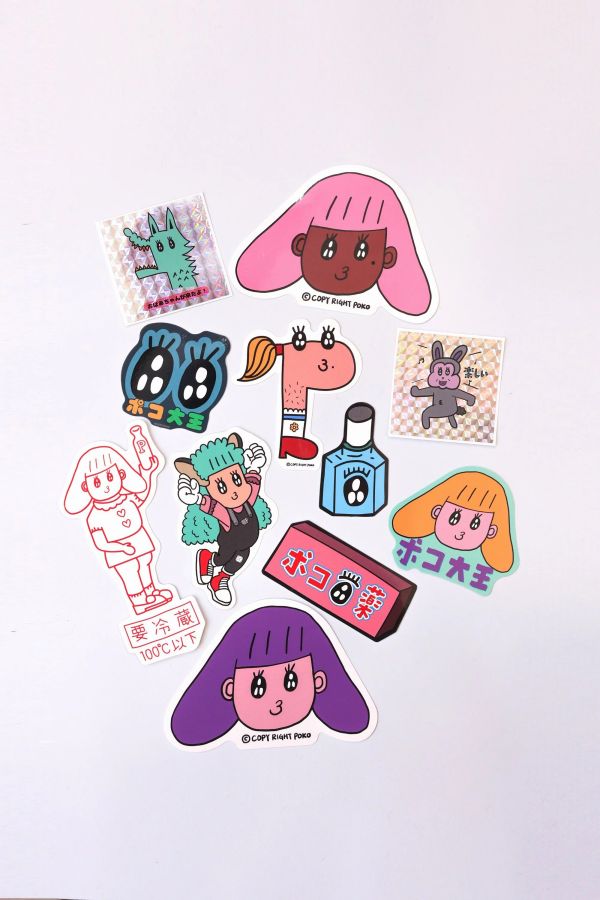 POKO ポコ大王 STICKER PACK  貼紙組合包 POKO ポコ大王 STICKER PACK  貼紙組合包