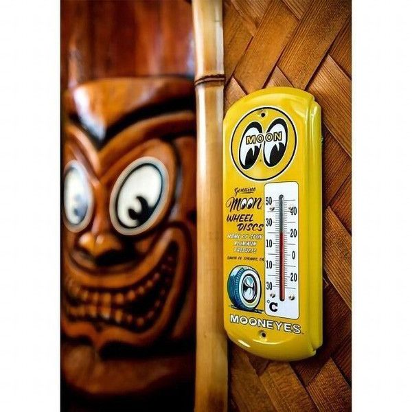 MOONEYES THERMOMETER 壁掛式溫度計 MOONEYES THERMOMETER 壁掛式溫度計