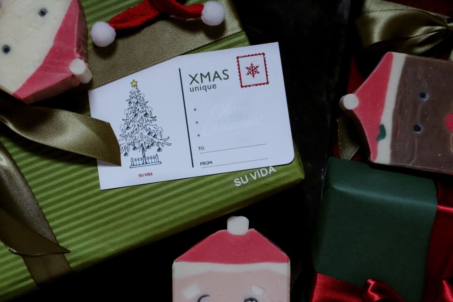 XMAS限定盲抽禮盒 聖誕節限定,聖誕禮盒,SUVIDA,SOAP,手工皂,沐浴,洗澡,精油,藝術,天然,儀式感,實用交換禮物,冷製皂,天然保濕因子,友善肌膚,環境友善,極簡生活,減少瓶瓶罐罐,無動物實驗,台灣製造,MADEINTAIWAN