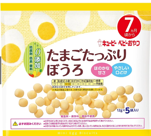 日本KEWPIE 寶寶燒菓子 KEWPIE