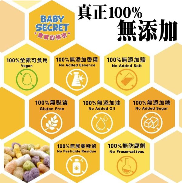 BABYSECRET寶寶的秘密－有機米菓贈品 