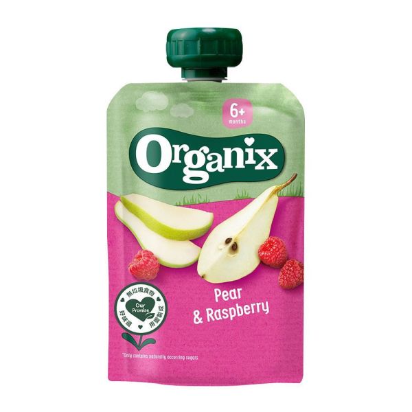 英國歐佳Organix 水果纖泥 