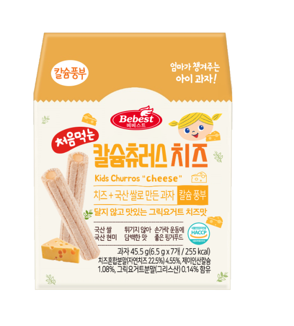 韓國Bebest含鈣穀物優格捲心酥 韓國Bebest含鈣穀物優格捲心酥