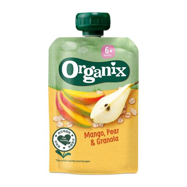 英國歐佳Organix 水果纖泥 