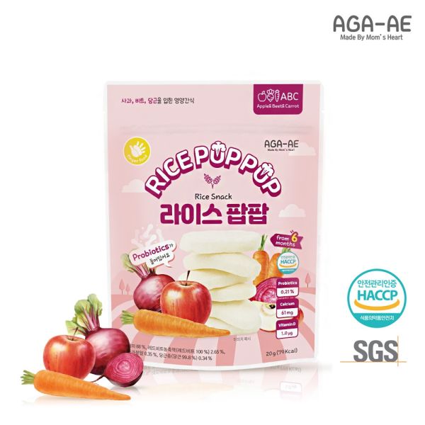 AGA益生菌寶寶米餅 AGA益生菌寶寶米餅