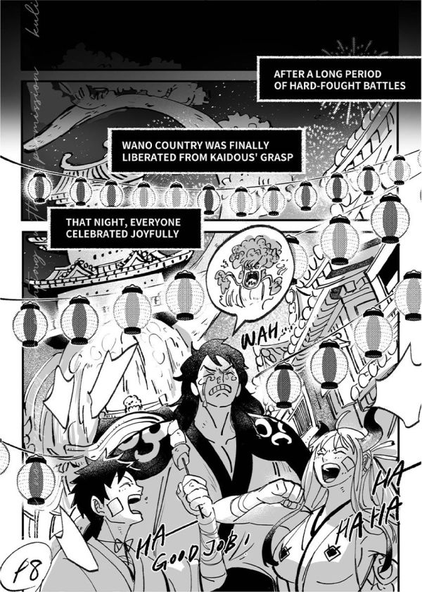 【PRE-SALE】《Who's on top》English ver.　／One Piece　zorosanji　Comic　BY：Kuli 