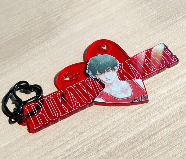 Rukawa Acrylic Charm　／SLAM DUNK　Goods　BY：檀桔 