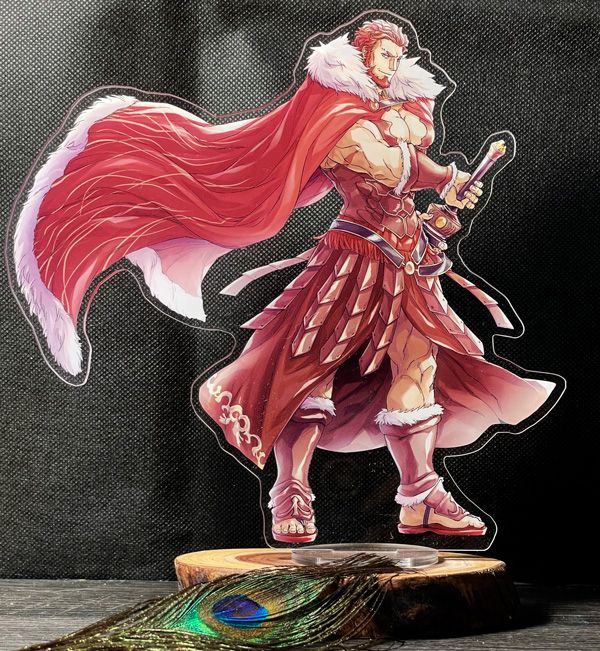 Iskandar 19cm Acrylic Stand　／Fate/Grand Order　Goods　BY：Heartilly／633（密西根爵士） 