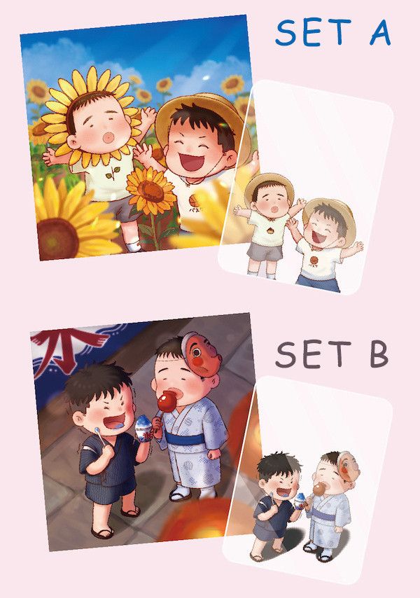 Sawakita/Fukatsu Cards Set　／SLAM DUNK　Sawakita/Fukatsu　Goods　BY：温晴 