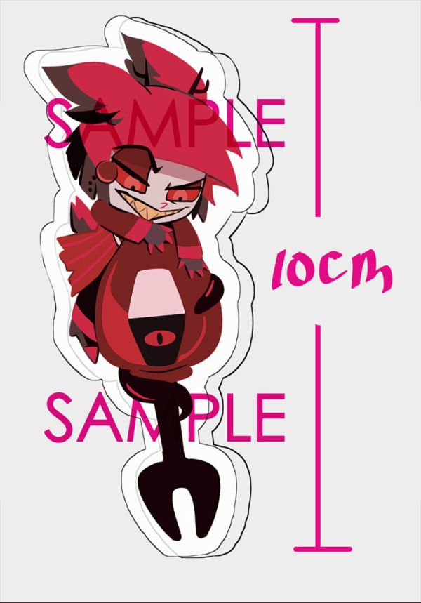 【2nd PRE-SALE CLOSED】Radioapple Acrylic Blocks　／Hazbin Hotel　Radioapple　Goods　BY：Jo（Angsty Fluff） 