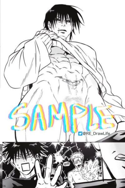 《降靈回來的我慘遭無為轉變的倒霉事》　／Jujutsu Kaisen　Gojo Satoru/Fushiguro Toji　Comic　BY：弦（RE_DrawLife） 