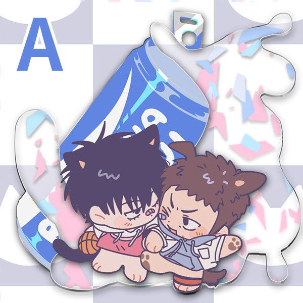 SD Terrazzo Acrylic Acrylic Charms　／SLAM DUNK　RuMitsu／Sawakita Eiji/Miyagi Ryota　Goods　BY：一給 