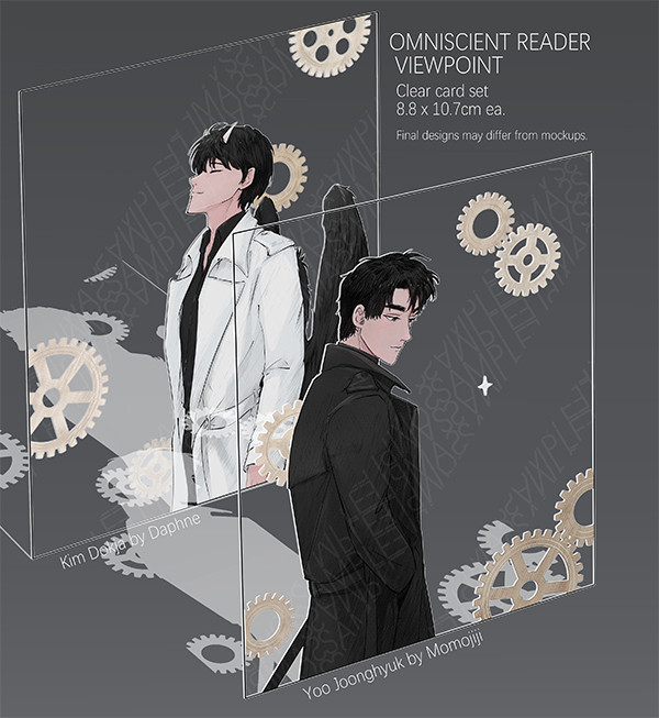 ORV Companion Clear Cards Set（With AR）　／Omniscient Reader's Viewpoint　Joongdok　Goods　BY：Momojiji／Daphne 