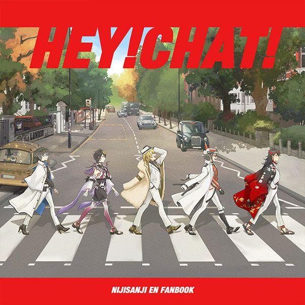 《HEY CHAT!》　／Nijisanji-EN／VTuber　Illustration Book　BY：跋倒（庠隱） 