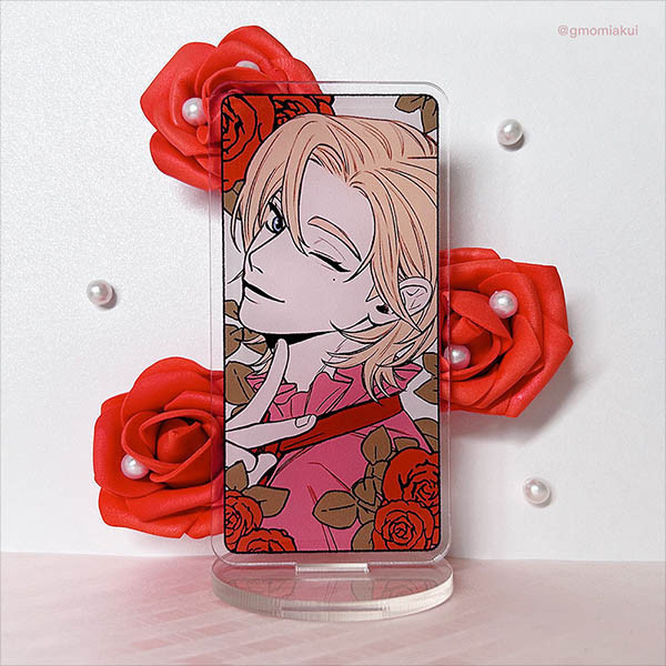 Roses NOAH Acrylic Stand　／PLAVE／VTuber　Goods　BY：AKUI 