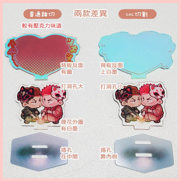 《良花玩花火》Acrylic Stand　／SLAM DUNK　RyoHana　Goods　BY：波小姐(LADY PO)（我們果真是天才） 