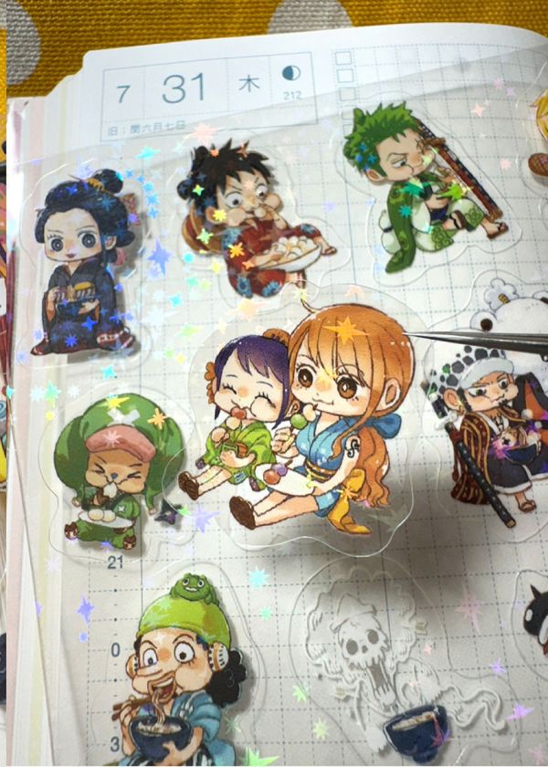 【PRE-SALE】One Piece Stickers　／One Piece　Goods　BY：Kuli 