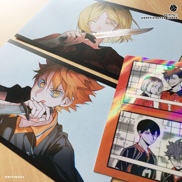 Shoyo & Kenma A4 Folder　／Haikyu!!　Goods　BY：米櫻 