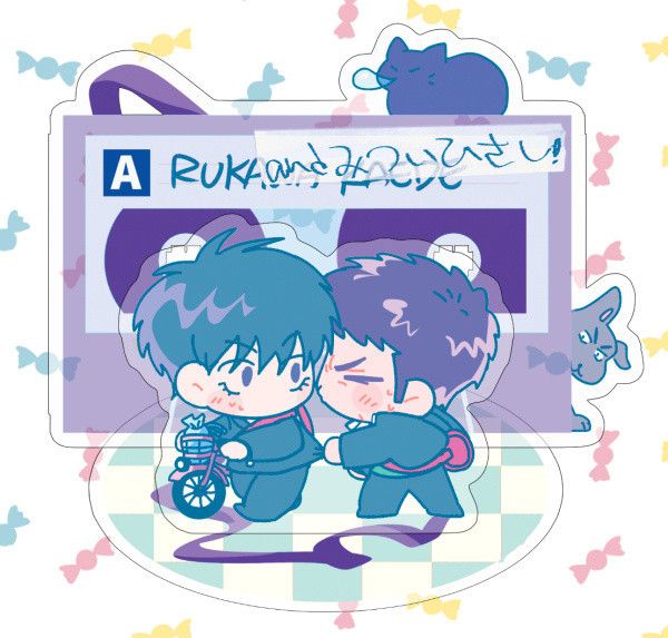 RuMitsu Love Song Acrylic Stand　／SLAM DUNK　RuMitsu　Goods　BY：一給 