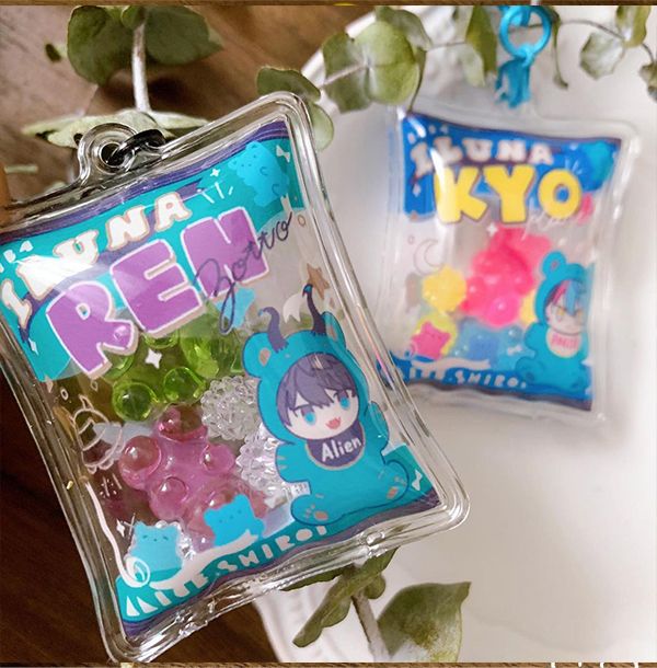 Nijisanji EN Candy Pack Charms　／Nijisanji EN／VTuber　Goods　BY：城井有栖（少年依存症。） 