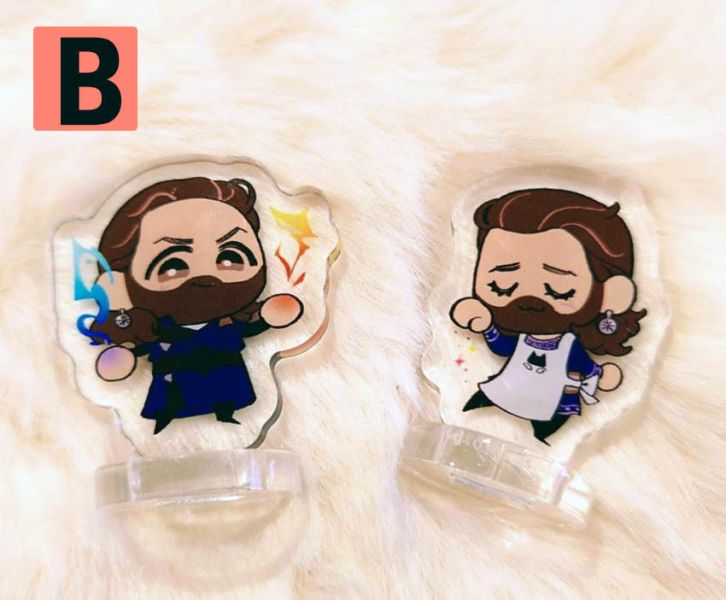 【PRE-SALE CLOSED】Baldur's Acrylic Mini Stands Set　／Baldur's Gate 3　Goods　BY：AKI（Tightrope） 