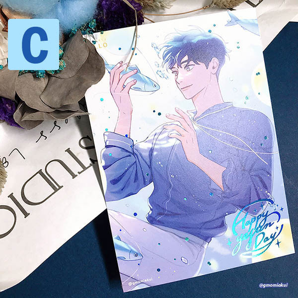 YEJUN's Birthday Cards Set　／PLAVE／VTuber　Goods　BY：AKUI 