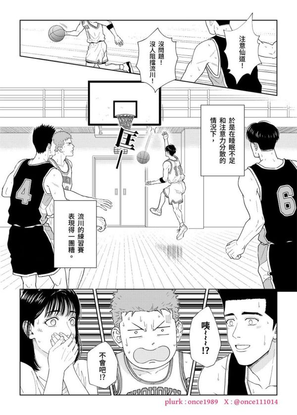 【PRE-SALE】《The overtime》　／SLAM DUNK　RuHana　Comic　BY：萬世 