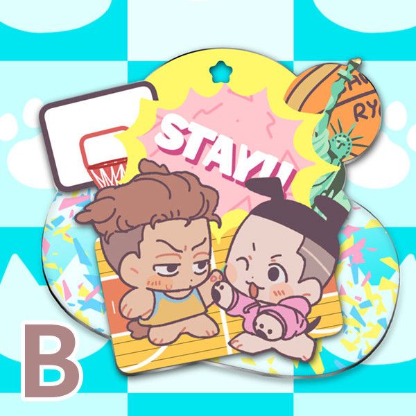 SD Terrazzo Acrylic Acrylic Charms　／SLAM DUNK　RuMitsu／Sawakita Eiji/Miyagi Ryota　Goods　BY：一給 