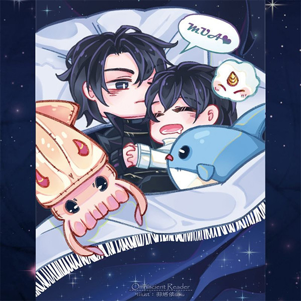 Night-night Acrylic Charm　／Omniscient Reader's Viewpoint　Joongdok　Goods　BY：羽洛依(Coku)（C&Z禁視態） 