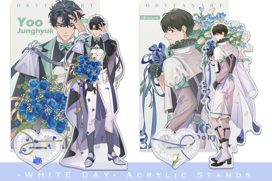 Joongdok The White Day Acrylic Stands Set & Cards Set　／Omniscient Reader's Viewpoint　Joongdok　Goods　BY：Hulu呼嚕（剪紙舍） 