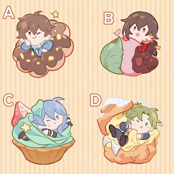 NU: Dessert Acrylic Charms　／NU: Carnival　Goods　BY：BPCC 