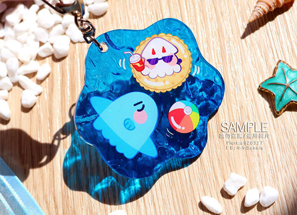 Joongdok Water Rippled Acrylic Charm　／Omniscient Reader's Viewpoint　Goods　BY：米米（深夜怪獸） 