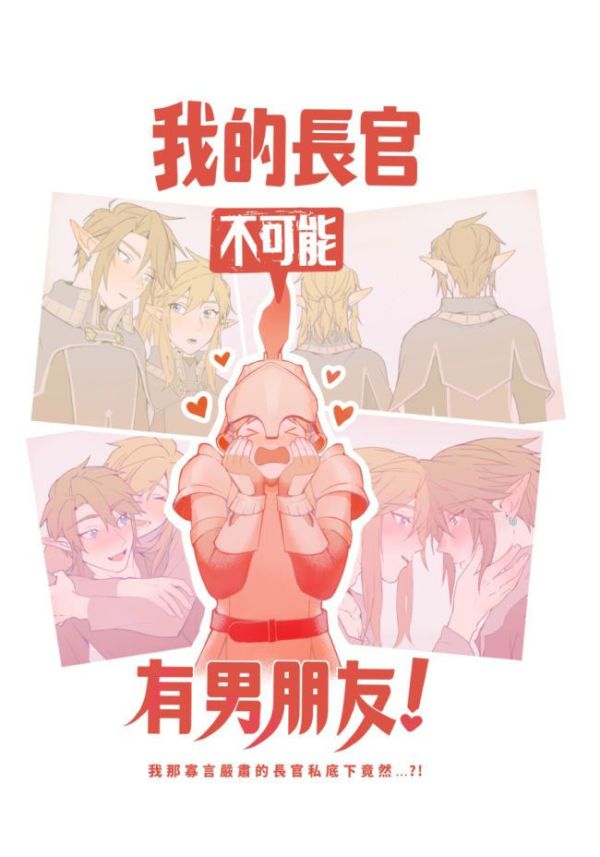 《我的長官(不可能)有男朋友！》　／The Legend of Zelda　Link（Twilight）/（Wild）　Comic　BY：U納 