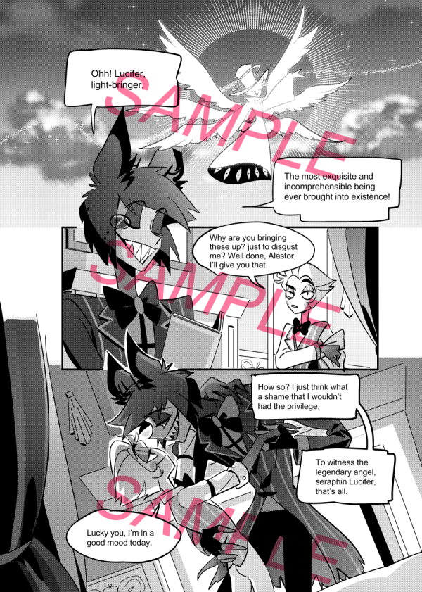 【PRE-SAL】《Guilty Pleasure》　／Hazbin Hotel　Radioapple　Comic　BY：Jo（Angsty Fluff） 