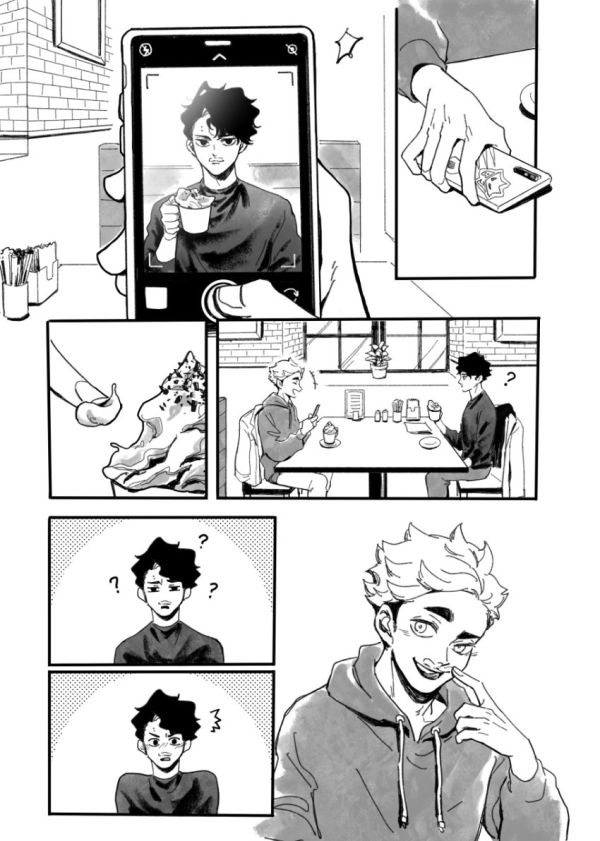 【PRE-SALE】《One Fine Day》　／Haikyu!!　SakuAtsu　Comic　BY：KAGE（D-640） 