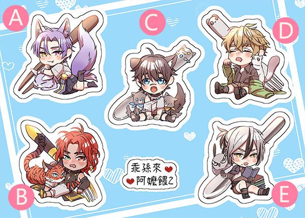 《乖孫來，阿嬤餵-Part 2》  Acrylic Blocks　／NU: Carnival　Goods　BY：戀戀（日寢社） 
