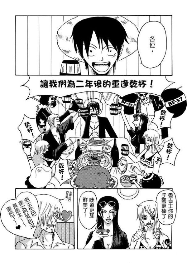 《Memory》#1+#2　／One Piece　zorosanji　Comic　BY：九一三 