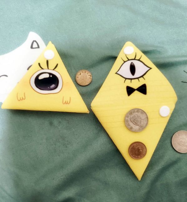 Bill Coin Purse　／Gravity Falls　Goods　BY：六個多子dolly［糖漬玻璃罐］ 