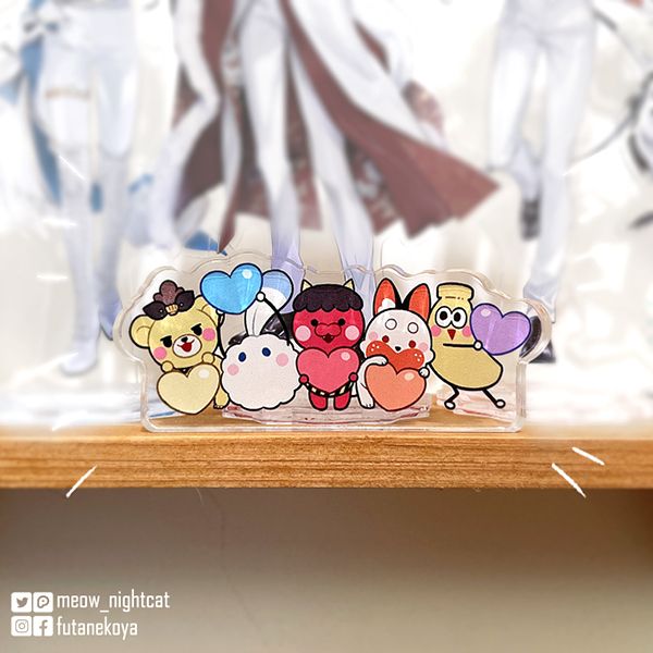 LUXIEM Fan Image Acrylic Block　／Nijisanji-EN／VTuber／LUXIEM　Goods　BY：夜貓+喵依(大小喵)（雙貓屋） 