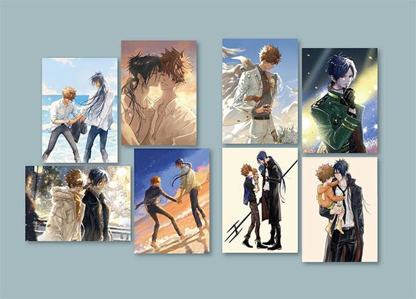 6927 Postcards Set　／Katekyo Hitman Reborn!　6927　Goods　BY：京（沿海地帶） 