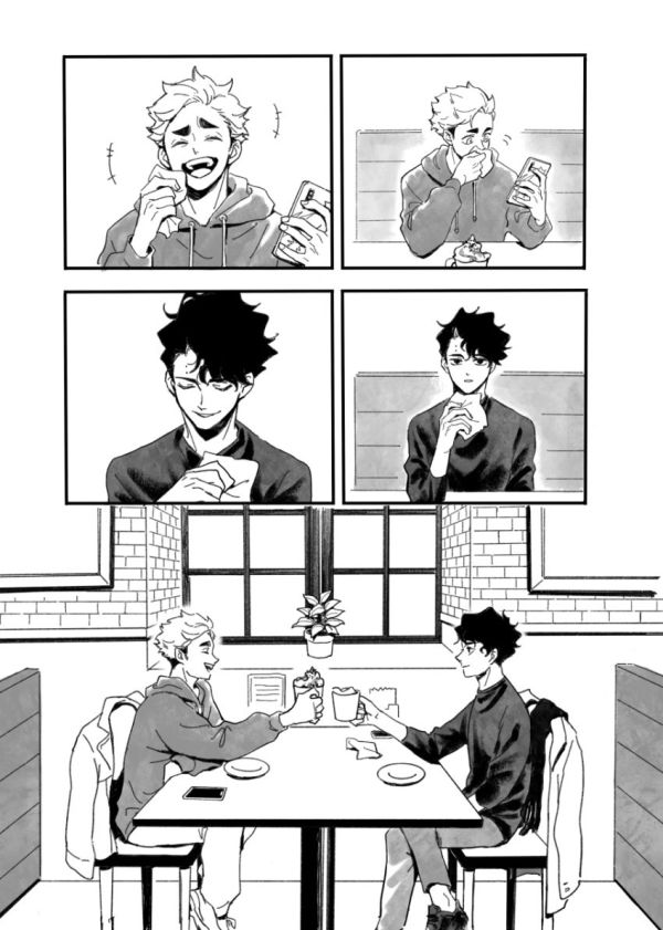 【PRE-SALE】《One Fine Day》　／Haikyu!!　SakuAtsu　Comic　BY：KAGE（D-640） 