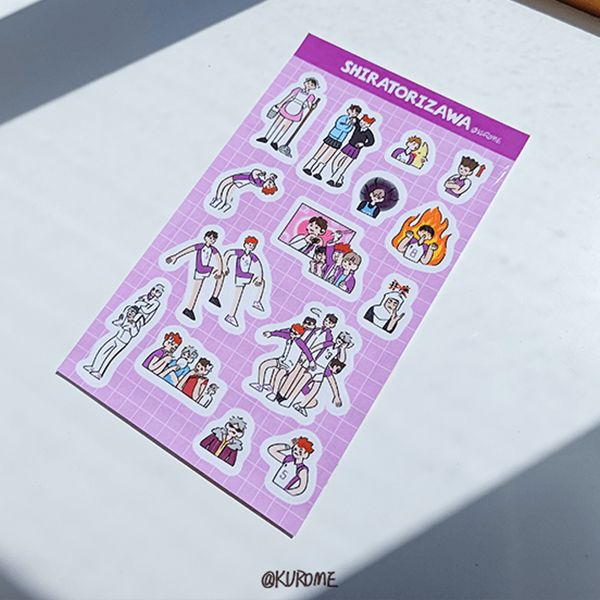 School Teams Stickers　／Haikyu!!　Goods　BY：黑目(KUROME) 