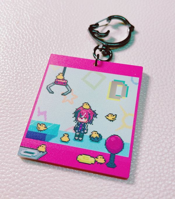 Doppio Claw Machine Acrylic Charm　／Nijisanji-EN／VTuber　Goods　BY：Yumi 