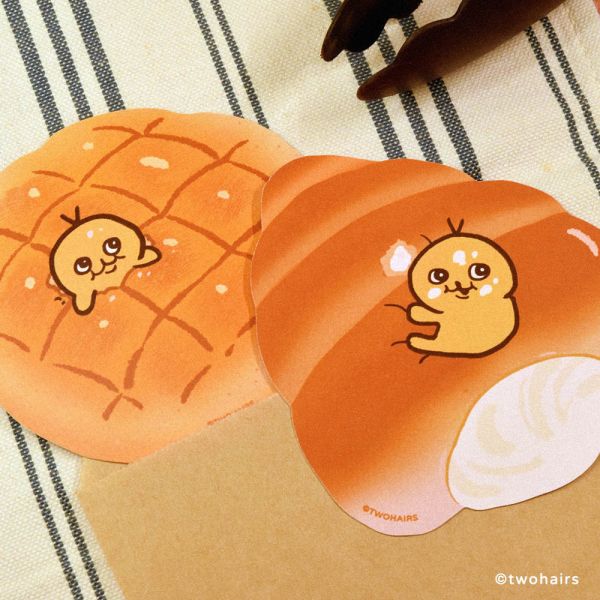 Bread 二毛 Cards Set　／Original　Goods　BY：二毛（毛天毛地） 