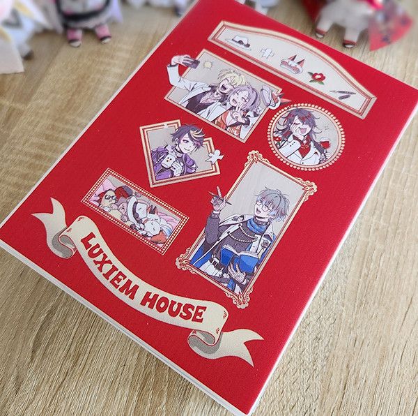 《Luxiem House》A5 PP Box+ Sticker　／Nijisanji-EN／VTuber　Goods　BY：跋倒（庠隱） 