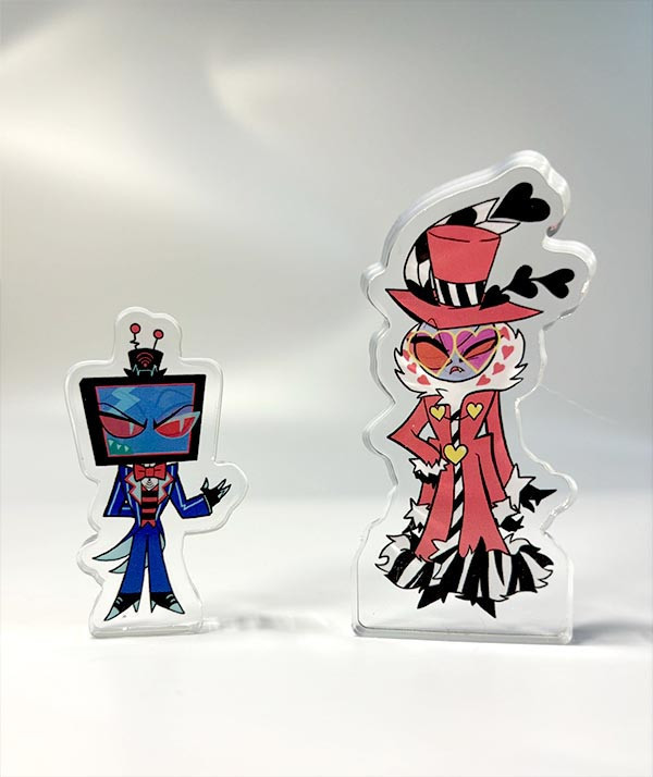 【PRE-SALE CLOSED】VoxVal Acrylic Blocks Set　／Hazbin Hotel　Vox×Valentino　Goods　BY：一言yiyan（花犬里貍） 