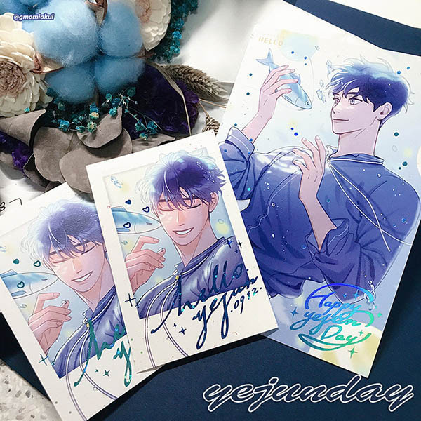 YEJUN's Birthday Cards Set　／PLAVE／VTuber　Goods　BY：AKUI 