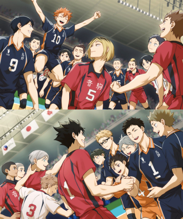 Neko & Karasu A5 Posters Set　／Haikyu!!　Goods　BY：XD企鵝 